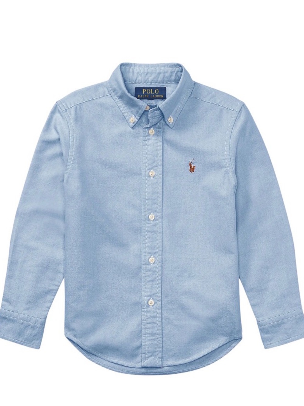 Ralph Lauren Light Blue Button-Down Oxford Shirt
